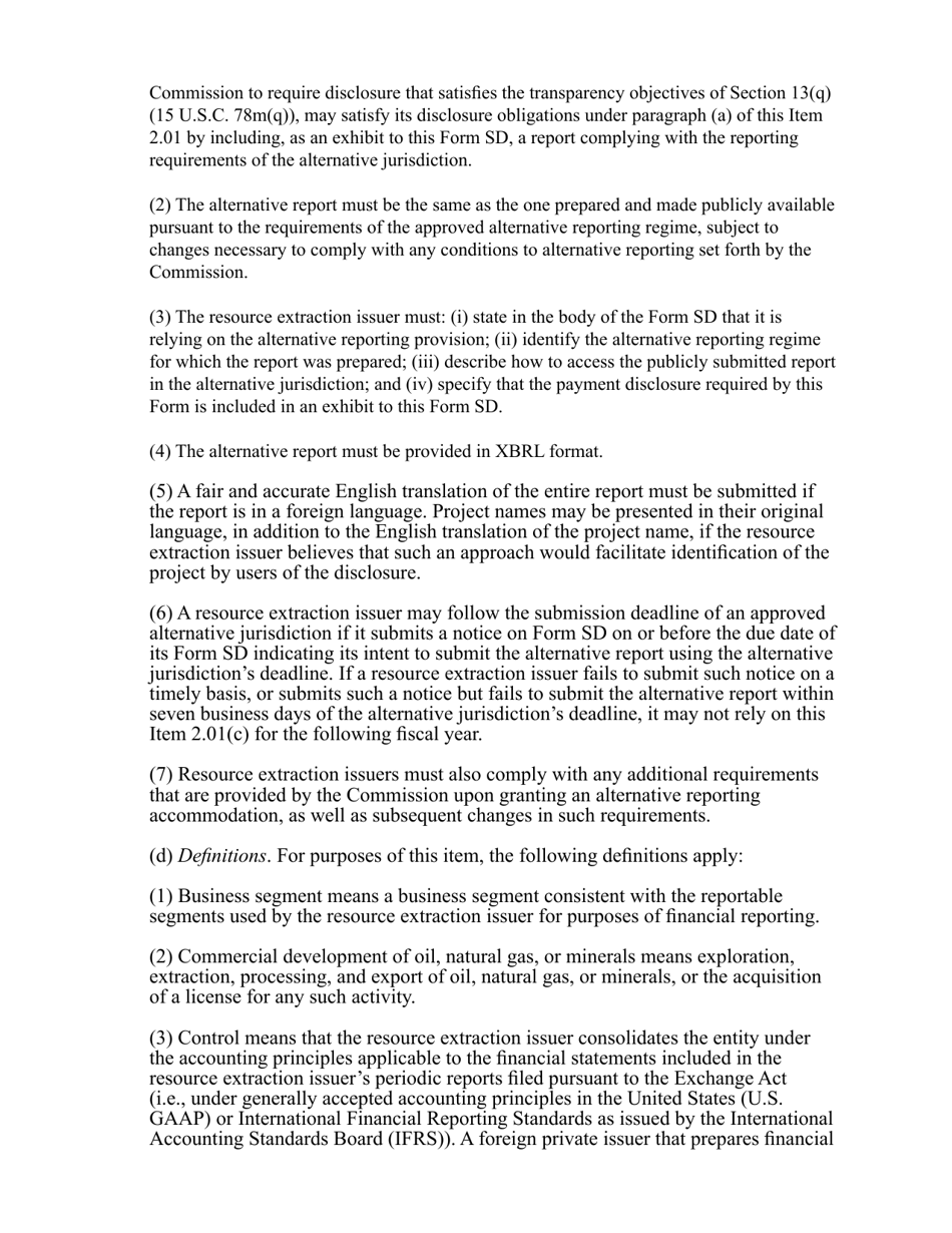 SEC Form 697 (SD) Specialized Disclosure Report, Page 14