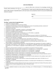 SEC Form 1410 (X-17A-5) Part III Focus Report, Page 2