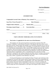 Document preview: SBA Form 2162 10-yr Lmi Debenture Certification Form