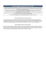Form LI-227 Cemetery Salesperson Temporary License or Membership Campground Certificate of Convenience - Arizona, Page 3
