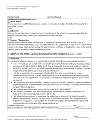 Form ED-106 School Owner/Administrator Statement of Qualifications - Arizona, Page 2