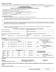 Form 40-5122 Travel License/Identification Application - Arizona, Page 2