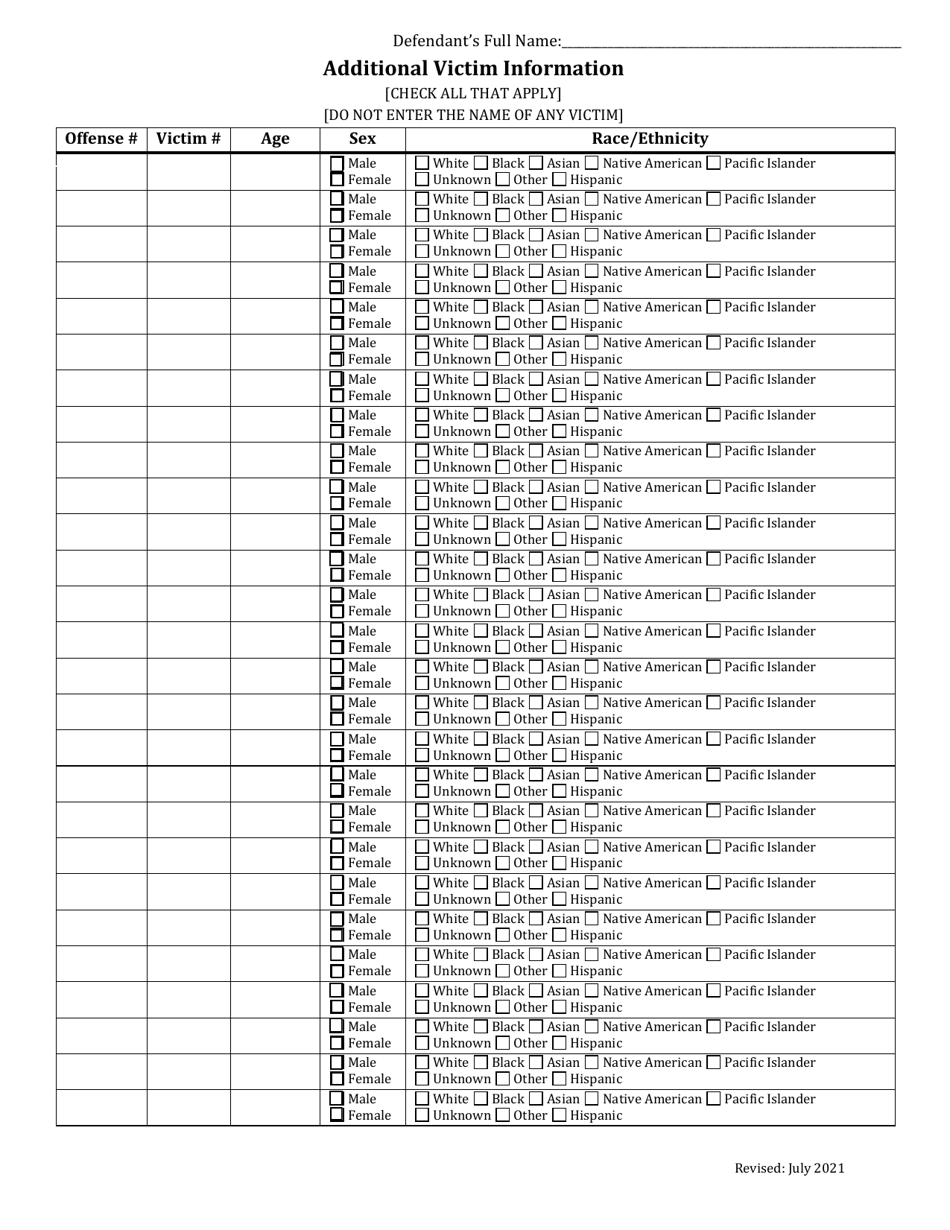 Sentencing Order - Arkansas, Page 5