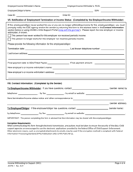 Form JD-FM-1 Income Withholding for Support - Connecticut, Page 4