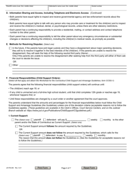 Form JD-FM-284 Custody Agreement and Parenting Plan - Connecticut, Page 4