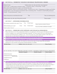Form JD-VS-8EI Emotional Injury - Application - Connecticut, Page 3