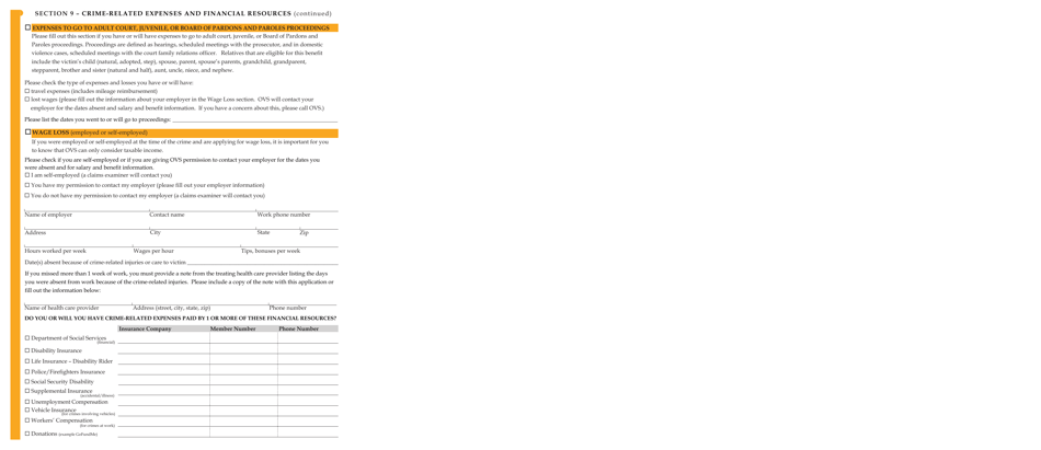 Form JD-VS-8PI Personal Injury Application - Connecticut, Page 5