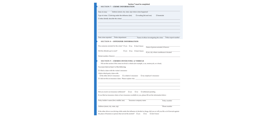 Form JD-VS-8SB Survivor Benefits Application - Connecticut, Page 3