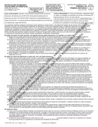 Document preview: Formulario JD-FM-158S Notificacion De Medidas Cautelares Automaticas - Connecticut (Spanish)