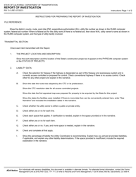 Form RW13-3 Report of Investigation - California, Page 6