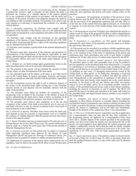 Form 3510-1 Prospecting Application and Permit, Page 2