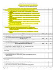 Adult Day Care Center Monitoring Form - Georgia (United States), Page 4