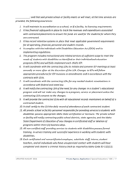 Private School or Facility Special Education Program Services Application Packet - Idaho, Page 7