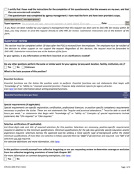 Form CFN552-0094 Position Description Questionnaire - Iowa, Page 2