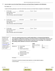 Form CS-S705.2 Small Claims Summons - Illinois, Page 4
