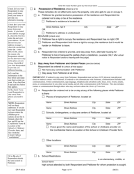 Form OP-P403.4 Petition for Order of Protection - Illinois, Page 4