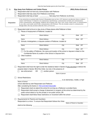 Form OP-P405.3 Order of Protection - Illinois, Page 3