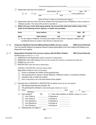Form OP-P405.3 Order of Protection - Illinois, Page 5
