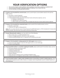 Form SNAPA-1 Snap Benefits Application - Massachusetts, Page 12