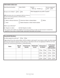 Form SNAPA-1 Snap Benefits Application - Massachusetts, Page 3