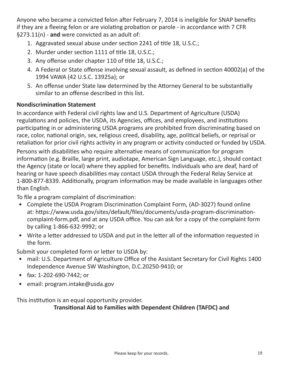 Form SNAP-APP-SENIORS Snap Benefits Application for Seniors - Massachusetts, Page 19