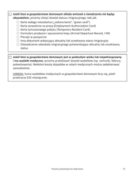Form SNAP-APP-SENIORS Snap Benefits Application for Seniors - Massachusetts (Polish), Page 13