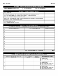 Form 2653 Contractor Dbe Commitment - Michigan, Page 3