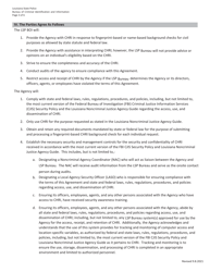 Civil Agency User Agreement Between the Louisiana State Police (Lsp) Bureau of Criminal Identification and Information (Bureau) - Louisiana, Page 3
