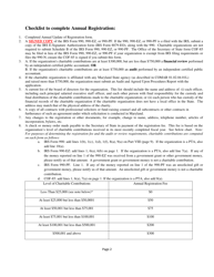 Annual Update of Registration Form - Maryland, Page 2