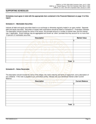 FDIC Form 6200/06 Interagency Biographical and Financial Report, Page 16