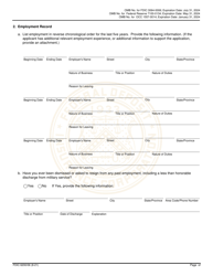 FDIC Form 6200/06 Interagency Biographical and Financial Report, Page 8