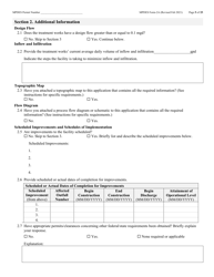 MPDES Form 2A New and Existing Publicly Owned Treatment Works - Montana, Page 5