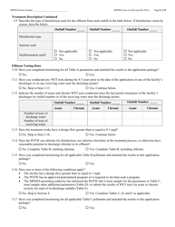 MPDES Form 2A New and Existing Publicly Owned Treatment Works - Montana, Page 8