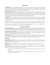 Form 61 Schedule I Resources Severed From School Lands - Nebraska, Page 2