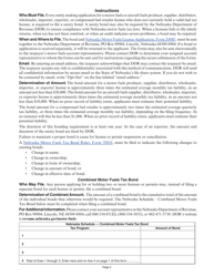 Form 70 Nebraska Motor Fuels Tax Bond - Nebraska, Page 2