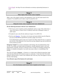 Form HOU101 Instructions - Eviction Action Complaint - Minnesota, Page 10