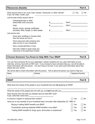Form 470-0462 Food and Financial Support Application - Iowa, Page 7