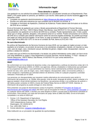 Formulario 470-0462(S) Solicitud De Ayuda Financiera Y Asistencia Alimenticia - Iowa (Spanish), Page 13
