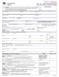 Form VSA529 Application for Change of Name - British Columbia, Canada, Page 5