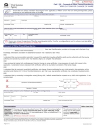Form VSA529 Application for Change of Name - British Columbia, Canada, Page 8