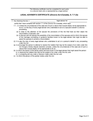 Form F3 Notice of Family Claim - British Columbia, Canada, Page 10