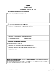 Form F3 Notice of Family Claim - British Columbia, Canada, Page 14