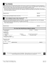 Form 10110 Financial Questionnaire to Establish Indigency - New Jersey (English/Haitian Creole), Page 4