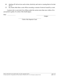 Form 12818 Appendix XI-G (3) Notice Regarding Illegal Eviction - New Jersey (English/Spanish), Page 2