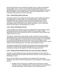 Instructions for Form 10788 Appendix IX-C Child Support Guidelines - Sole Parenting Worksheet - New Jersey, Page 15
