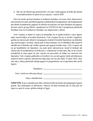 Mortgagor&#039;s Declaration of Covid-19-related Hardship - New York (Albanian), Page 3