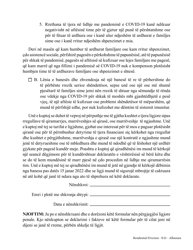 Tenant&#039;s Declaration of Hardship During the Covid-19 Pandemic - New York (Albanian), Page 3
