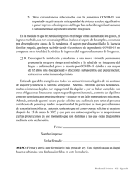 Declaracion De Penuria Del Inquilino Durante La Panedmia Del Covid-19 - New York (Spanish), Page 3