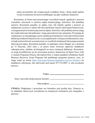 Commercial Tenant&#039;s Declaration of Hardship During the Covid-19 Pandemic - New York (Polish), Page 3