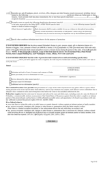 Criminal Form 1 Order of Protection/Family Offenses - New York, Page 2